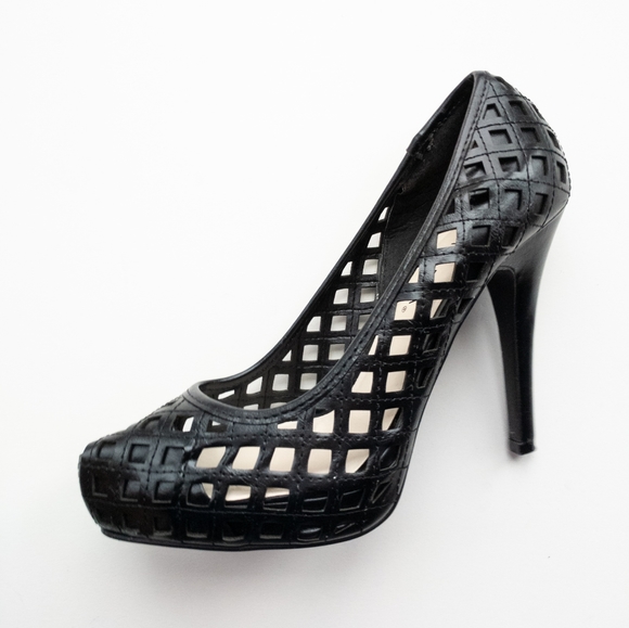 2/$20 Black High Heels - Picture 4 of 8